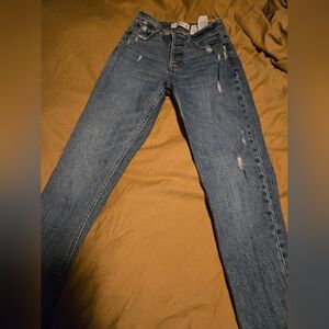 Abercrombie & Fitch High Rise Blue Jeans